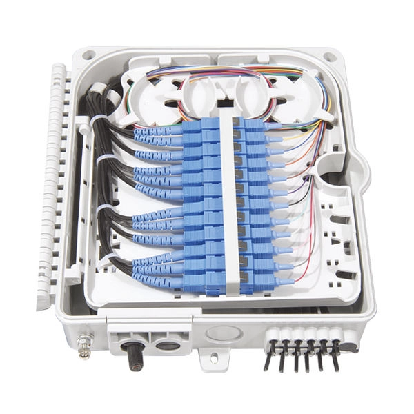 How should the electrical distribution box in the back room be configured 