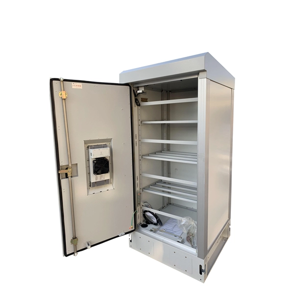 Sealed cold aisle in computer room
